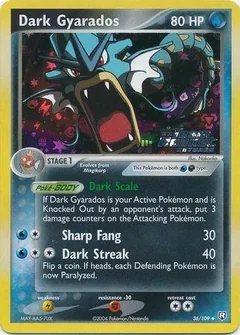 Dark Gyarados Reverse Holo 36