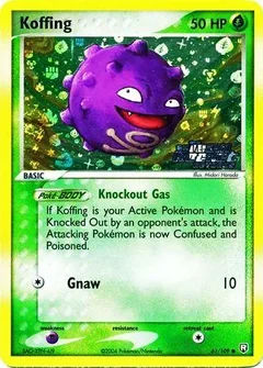 Koffing Reverse Holo 61