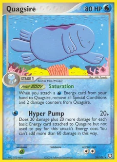Quagsire Reverse Holo 26