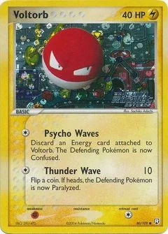 Voltorb Reverse Holo 80