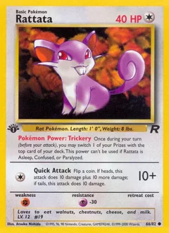 Rattata 1St Edition 66