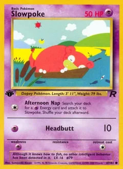 Slowpoke 1St Edition 67