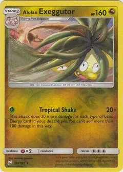 Alolan Exeggutor Reverse Holo 114