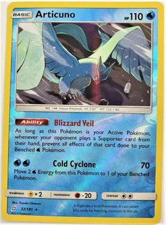 Articuno Reverse Holo 32