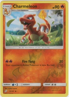 Charmeleon Reverse Holo 13