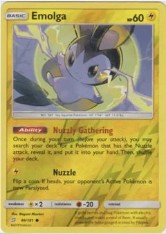 Emolga Reverse Holo 46