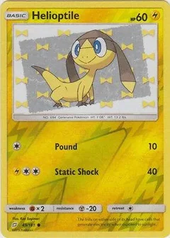 Helioptile Reverse Holo 49