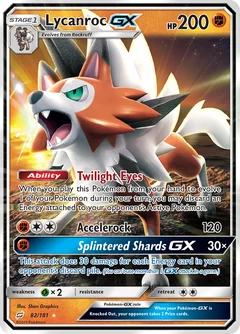 Lycanroc Gx 82