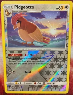 Pidgeotto Reverse Holo 123