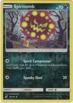 Spiritomb Reverse Holo 89