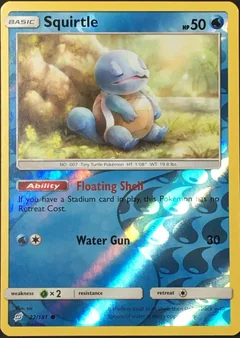 Squirtle Reverse Holo 22