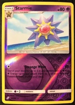 Starmie Reverse Holo 65