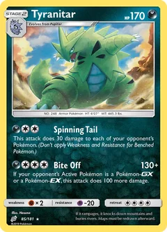 Tyranitar 85