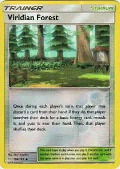 Viridian Forest Reverse Holo 156