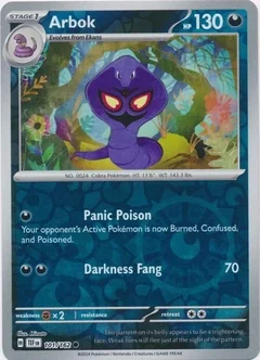 Arbok Reverse Holo 101