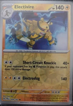 Electivire Reverse Holo 54