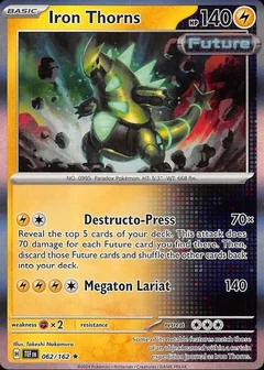 Iron Thorns Reverse Holo 62