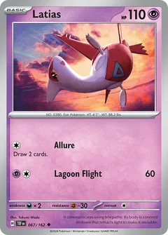 Latias Reverse Holo 67