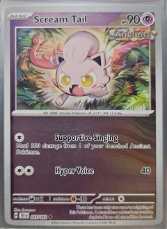 Scream Tail Reverse Holo 77