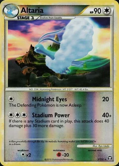 Altaria Reverse Holo 2