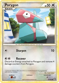Porygon Reverse Holo 73