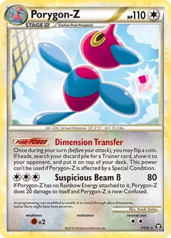Porygon Z Reverse Holo 7