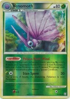 Venomoth Reverse Holo 11