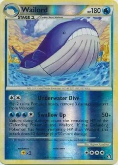 Wailord Reverse Holo 31