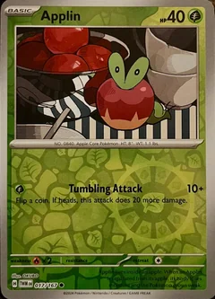 Applin Reverse Holo 17