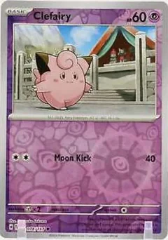 Clefairy Reverse Holo 78