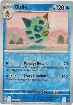 Glalie Reverse Holo 52