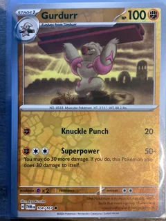 Gurdurr Reverse Holo 104