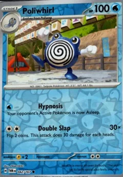 Poliwhirl Reverse Holo 42