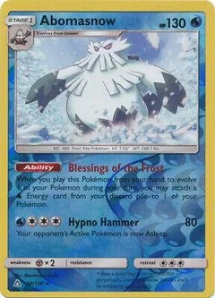 Abomasnow Reverse Holo 38