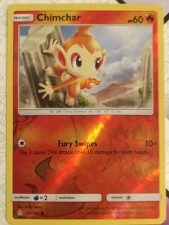 Chimchar Reverse Holo 21