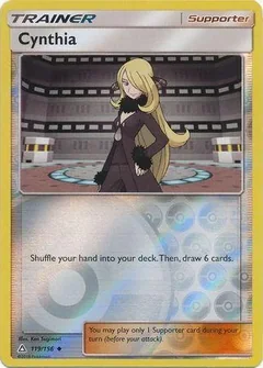 Cynthia Reverse Holo 119