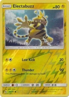 Electabuzz Reverse Holo 43