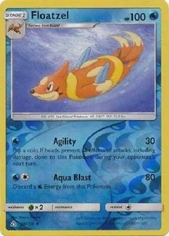 Floatzel Reverse Holo 36