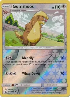 Gumshoos Reverse Holo 113