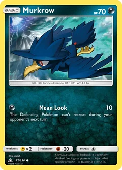 Murkrow Reverse Holo 71