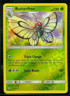 Butterfree Reverse Holo 4