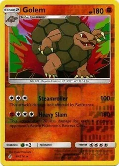 Golem Reverse Holo 89