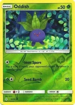 Oddish Reverse Holo 5