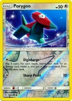 Porygon Reverse Holo 154