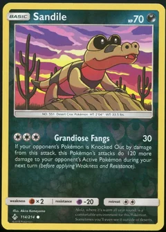 Sandile Reverse Holo 114