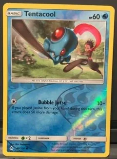 Tentacool Reverse Holo 40