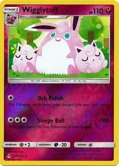 Wigglytuff Reverse Holo 135