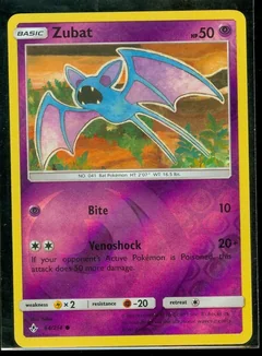 Zubat Reverse Holo 64