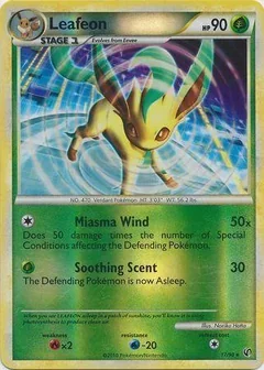 Leafeon Reverse Holo 17