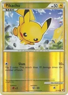 Pikachu Reverse Holo 61